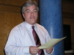 Kassenprfer Dieter Baral zur Entlastung des Vorstandes (Foto: Archiv GHV 2005)