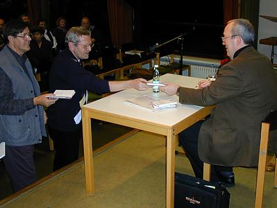 Manfred Rommel: Autogrammstunde (Foto: GHV)