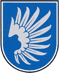 Der silberne Adlerflgel auf blauem Grund war das Wappen des erloschenen Adelsgeschlechts der Herren von Lichtenstein. 1975 wurde es nach dem Zusammenschluss der Gemeinden Holzelfingen, Honau und Unterhausen zum Ortswappen der Gemeinde Lichtenstein bestimmt.
